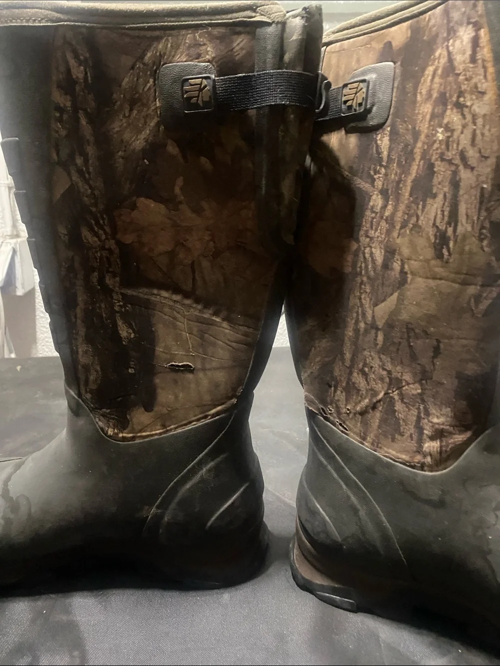 LaCrosse Brown and Black Tall Waterproof Boots
